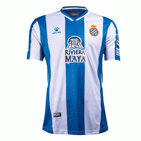 RCD Espanyol Soccer Jersey Home Replica 2021/22